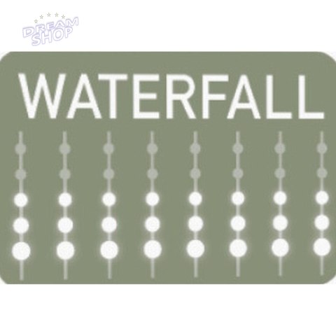 LAMPKI CHOINKOWE KURTYNA ŚWIETLNA WATERFALL ZEW 220 LED ZIMNY BIAŁY 5 PRĘDKOŚCI LAMPKI CHOINKOWE KURTYNA ŚWIETLNA WATERFALL ZEW 220 LED ZIMNY BIAŁY 5 PRĘDKOŚCI