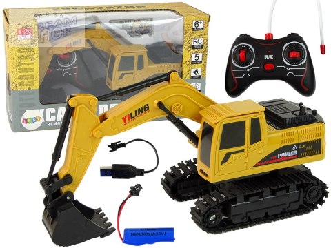 Pojazd Koparka R/C 1:24 Żółta