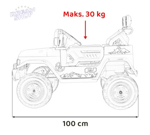 Pojazd Toyota FJ Cruiser Biały Pojazd Toyota FJ Cruiser Biały