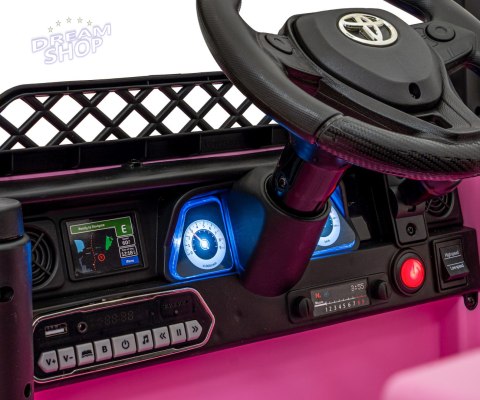 Pojazd Toyota FJ Cruiser Różowy