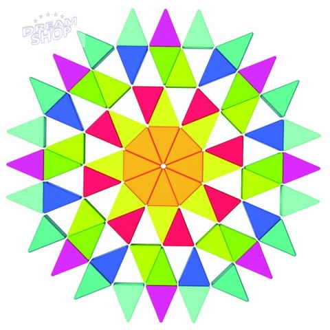 TOOKY TOY Puzzle Ośmiokątne Drewniana Mozaika Edukacyjna (73el.) TOOKY TOY Puzzle Ośmiokątne Drewniana Mozaika Edukacyjna (73el.)