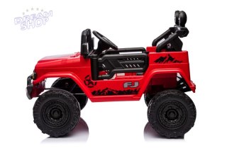 Auto Na Akumulator Toyota FJ Czerwone 4x4