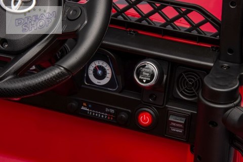 Auto Na Akumulator Toyota FJ Czerwone 4x4 Auto Na Akumulator Toyota FJ Czerwone 4x4