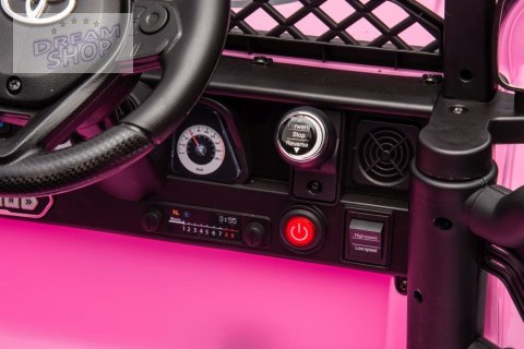Auto Na Akumulator Toyota FJ Różowe 4x4 Auto Na Akumulator Toyota FJ Różowe 4x4