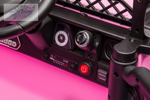 Auto Na Akumulator Toyota FJ Różowe 4x4 Auto Na Akumulator Toyota FJ Różowe 4x4