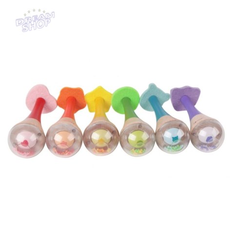 Drewniany Instrument Tęczowy Marakas Classic World Drewniany Instrument Tęczowy Marakas Classic World