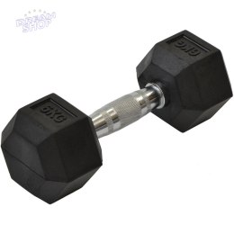 HANTLA GUMOWA HEX 6 KG EB FIT