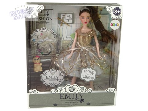 Lalka Dla Dzieci Emily z Pieskiem Długie Włosy Lalka Dla Dzieci Emily z Pieskiem Długie Włosy