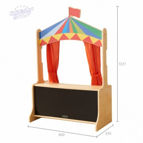 MASTERKIDZ Drewniany Teatrzyk dla Lalek Sklep Stragan MASTERKIDZ Drewniany Teatrzyk dla Lalek Sklep Stragan