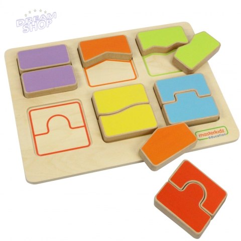 MASTERKIDZ Tablica Edukacjna Sorter Dopasowanie Kształty i Kolory MASTERKIDZ Tablica Edukacjna Sorter Dopasowanie Kształty i Kolory