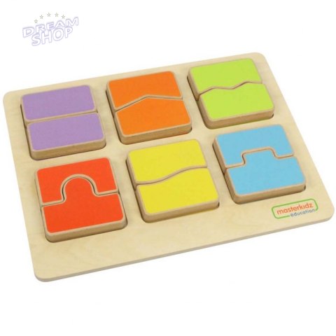 MASTERKIDZ Tablica Edukacjna Sorter Dopasowanie Kształty i Kolory MASTERKIDZ Tablica Edukacjna Sorter Dopasowanie Kształty i Kolory