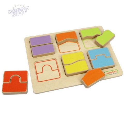 MASTERKIDZ Tablica Edukacjna Sorter Dopasowanie Kształty i Kolory MASTERKIDZ Tablica Edukacjna Sorter Dopasowanie Kształty i Kolory