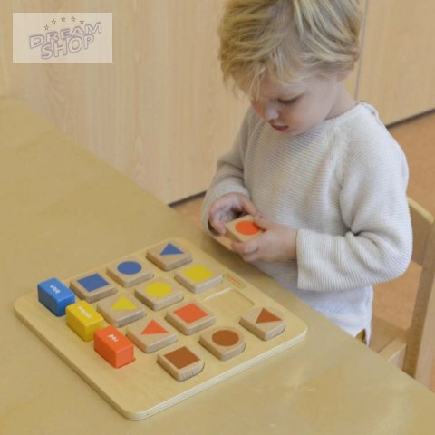 MASTERKIDZ Tablica Edukacyjna Sorter Kształty i Kolory MASTERKIDZ Tablica Edukacyjna Sorter Kształty i Kolory