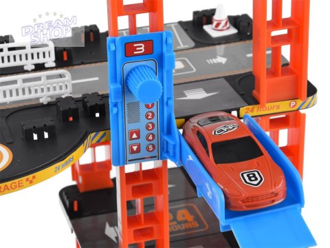 Piętrowy Parking + winda tor trasy dla autek 4 resoraki ZA4753 Piętrowy Parking + winda tor trasy dla autek 4 resoraki ZA4753