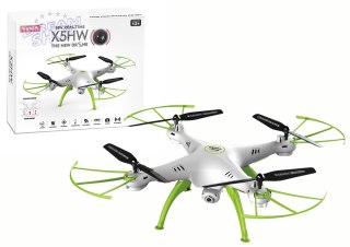 Zdalnie Sterowany Dron X5HW Biało-Zielony