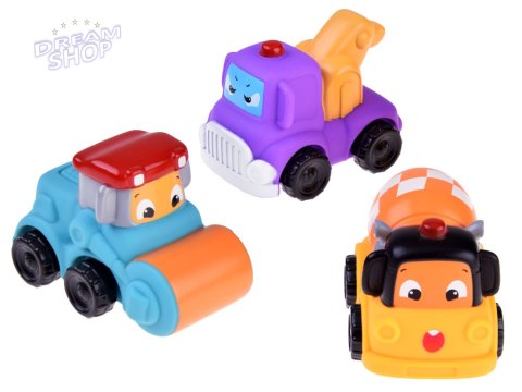 Zestaw miękkie autka budowlane 3szt 18M+ ZA4737A Zestaw miękkie autka budowlane 3szt 18M+ ZA4737A