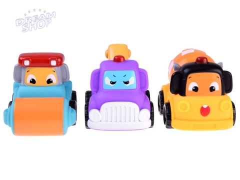 Zestaw miękkie autka budowlane 3szt 18M+ ZA4737A Zestaw miękkie autka budowlane 3szt 18M+ ZA4737A