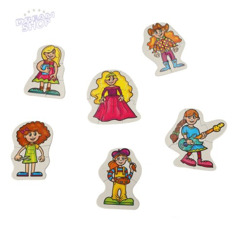 ALEXANDER Puzzle dla maluszków - dziewczynki ALEXANDER Puzzle dla maluszków - dziewczynki