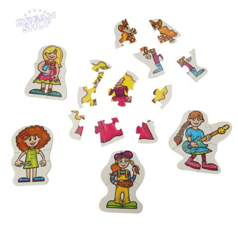 ALEXANDER Puzzle dla maluszków - dziewczynki ALEXANDER Puzzle dla maluszków - dziewczynki