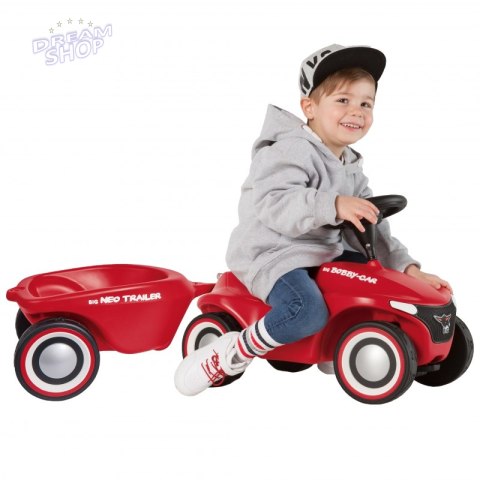 BIG Jeździk Bobby Car Neo + PRZYCZEPKA BIG Jeździk Bobby Car Neo + PRZYCZEPKA