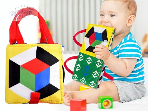 Książeczka harmonijka sensoryczna kontrast ZA4798 Książeczka harmonijka sensoryczna kontrast ZA4798