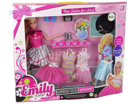 Lalka Dla Dzieci Emily Akcesoria Wymienne Sukienki Lalka Dla Dzieci Emily Akcesoria Wymienne Sukienki