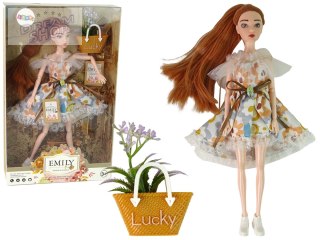 Lalka Dla Dzieci Emily Jesienna Rude Włosy Kwiaty