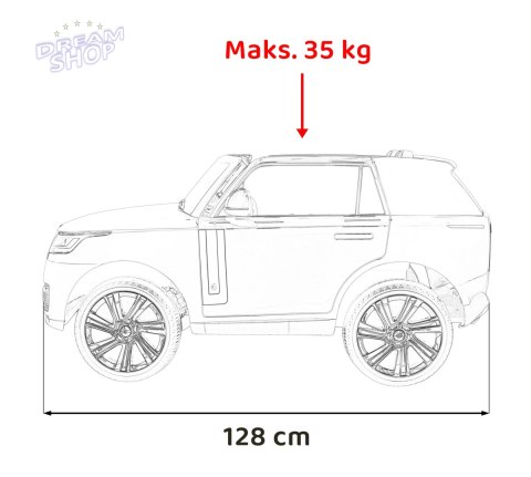 Pojazd Range Rover SUV Lift Biały Pojazd Range Rover SUV Lift Biały