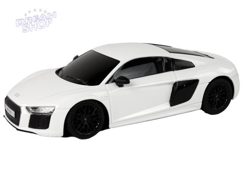 Auto R/C Audi R8 1:24 Rastar Białe Auto R/C Audi R8 1:24 Rastar Białe