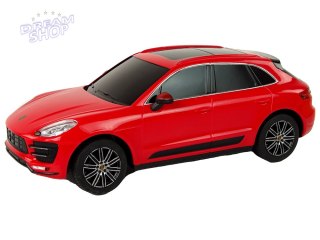 Auto R/C Porsche Macan Turbo 1:24 Rastar Czerwony