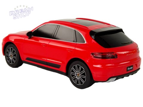 Auto R/C Porsche Macan Turbo 1:24 Rastar Czerwony Auto R/C Porsche Macan Turbo 1:24 Rastar Czerwony