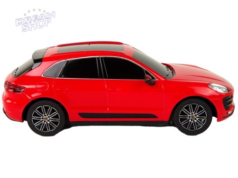 Auto R/C Porsche Macan Turbo 1:24 Rastar Czerwony Auto R/C Porsche Macan Turbo 1:24 Rastar Czerwony