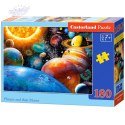 CASTORLAND Puzzle 180el. Planets and their Moons - Planety i ich księżyce