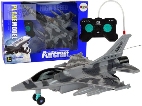 Odrzutowiec Zdalnie Sterowany Pilot Szary Odrzutowiec Zdalnie Sterowany Pilot Szary