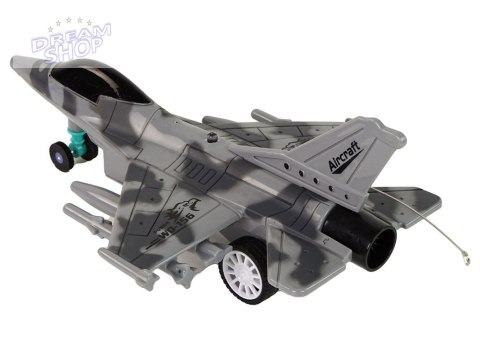 Odrzutowiec Zdalnie Sterowany Pilot Szary Odrzutowiec Zdalnie Sterowany Pilot Szary