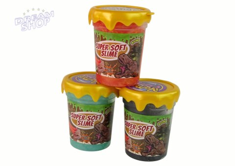 Slime Brokatowy Dinozaury DIY Miękki 3 Kolory Slime Brokatowy Dinozaury DIY Miękki 3 Kolory