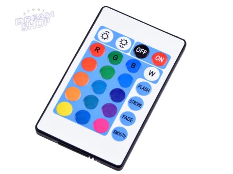 Taśma LED 5m RGB + pilot Wodoodporna ZA4824 Taśma LED 5m RGB + pilot Wodoodporna ZA4824