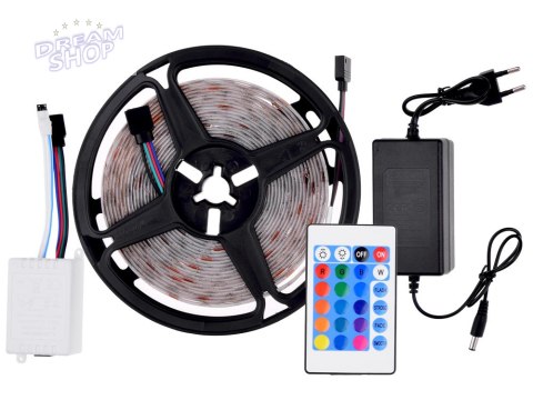 Taśma LED 5m RGB + pilot Wodoodporna ZA4824 Taśma LED 5m RGB + pilot Wodoodporna ZA4824