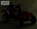 Traktor na akumulator dla dzieci LED MP3 2 silniki Pilot TRAK-S-2-ZIELONY