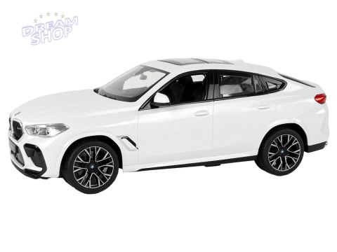 Auto R/C Bmw X6 M 1:14 Rastar Białe Auto R/C Bmw X6 M 1:14 Rastar Białe