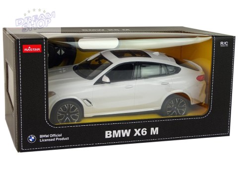 Auto R/C Bmw X6 M 1:14 Rastar Białe Auto R/C Bmw X6 M 1:14 Rastar Białe