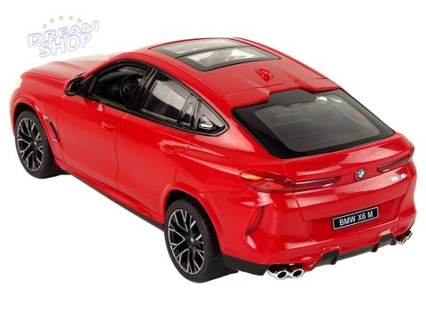 Auto R/C Bmw X6 M 1:14 Rastar Czerwone Auto R/C Bmw X6 M 1:14 Rastar Czerwone