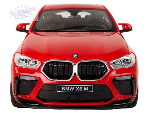 Auto R/C Bmw X6 M 1:14 Rastar Czerwone Auto R/C Bmw X6 M 1:14 Rastar Czerwone