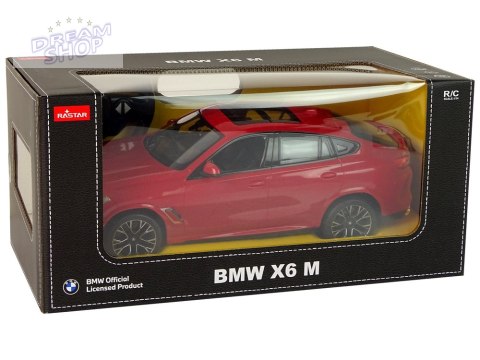 Auto R/C Bmw X6 M 1:14 Rastar Czerwone Auto R/C Bmw X6 M 1:14 Rastar Czerwone