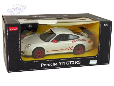 Auto R/C Porsche 911 GT3 RS 1:14 Rastar Białe Auto R/C Porsche 911 GT3 RS 1:14 Rastar Białe