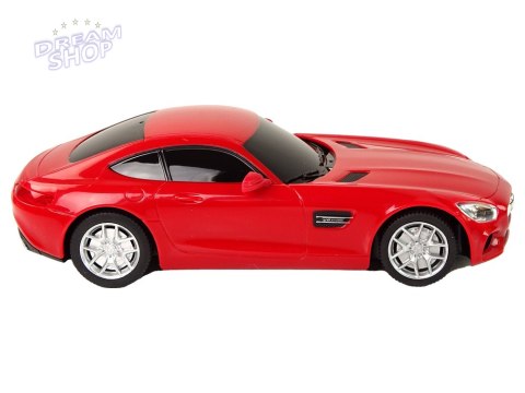 Laweta Autko R/C Mercedes-Benz 1:26 Żółte Czerwone Laweta Autko R/C Mercedes-Benz 1:26 Żółte Czerwone