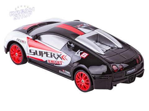Samochód Do Driftu, Auto RC Drift 1:24 2,4 GHz 4WD CZARNO-BIAŁE BUGATTI