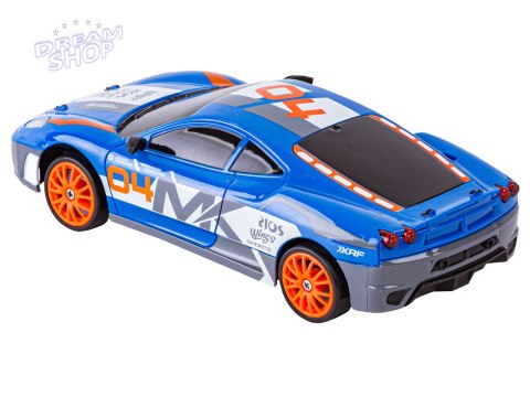 Samochód Do Driftu, Auto RC Drift 1:24 2,4 GHz 4WD NIEBIESKIE FERRARI