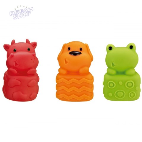 WOOPIE Zwierzątka Sensoryczne Miękkie Zestaw 6 szt WOOPIE Zwierzątka Sensoryczne Miękkie Zestaw 6 szt