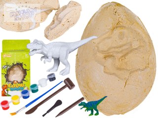 Wykopaliska Archeologiczne, JAJKO Z DINOZAUREM, Mały Archeolog - Zestaw